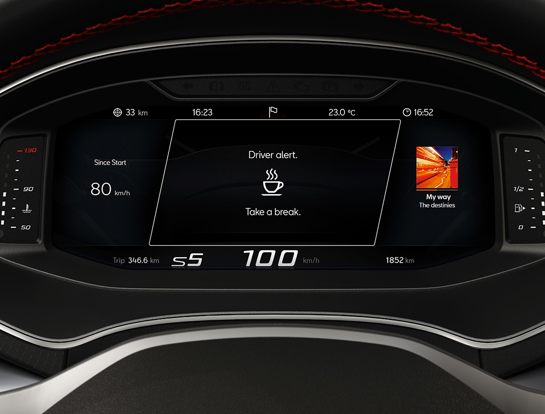 seat tiredness recognition system car safety feature