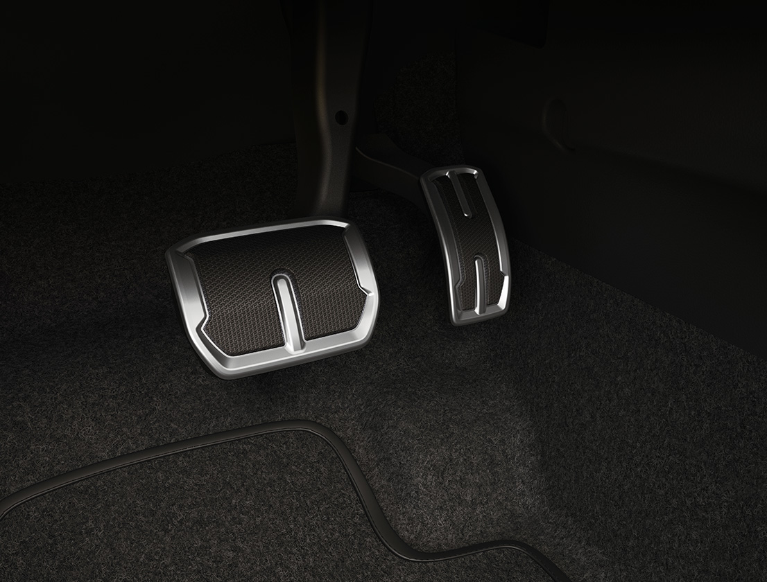 seat ibiza pedals aluminium