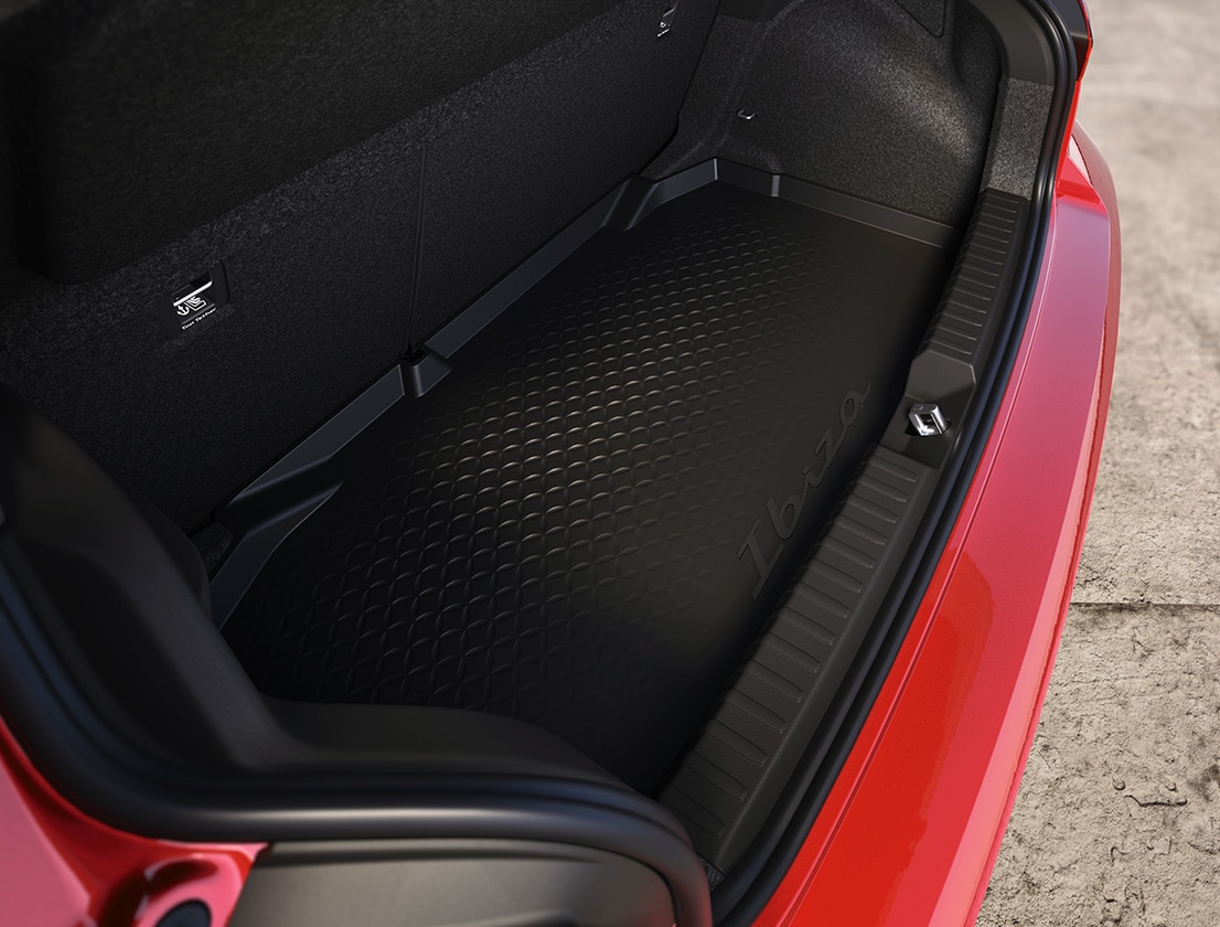 seat ibiza semirigid boot tray