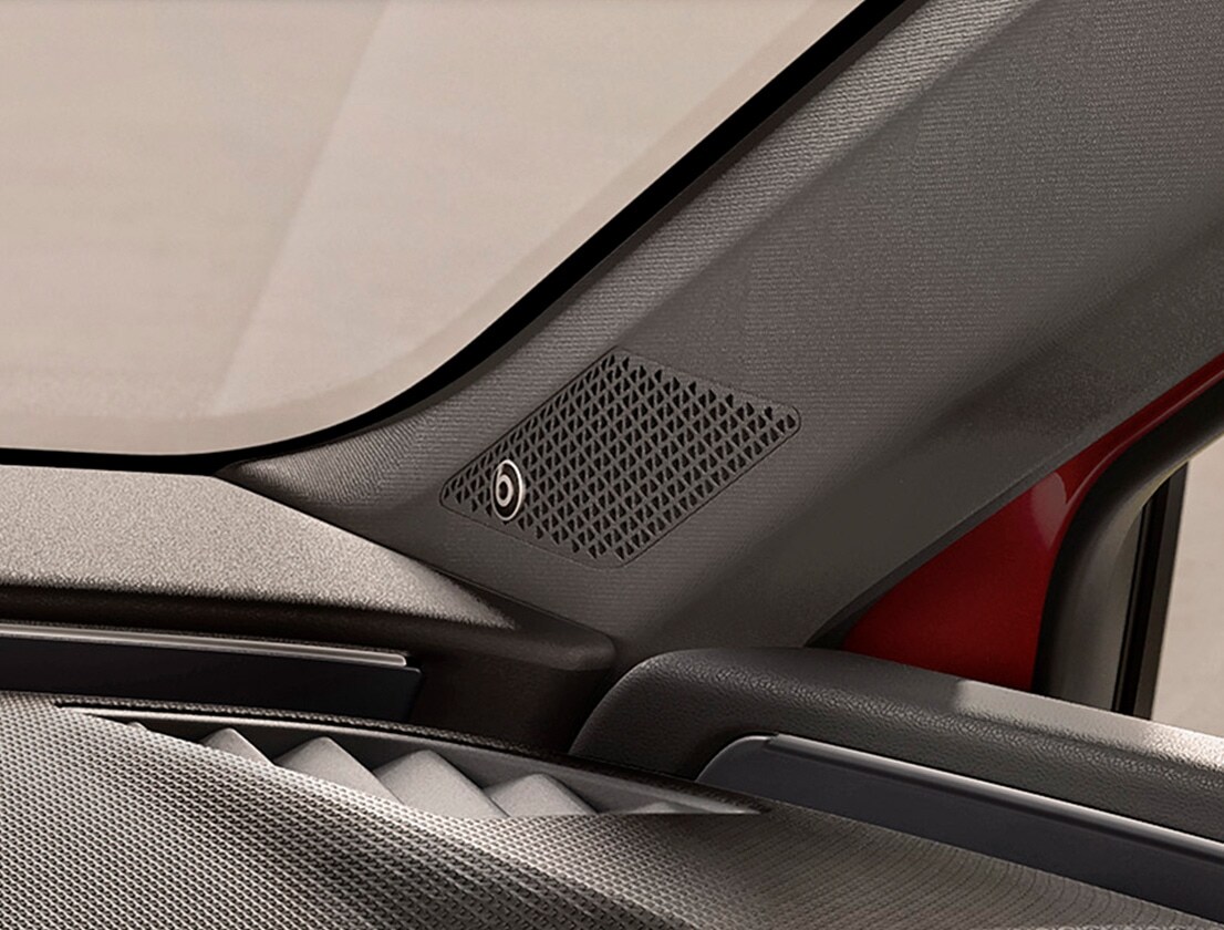 seat leon interior view of the beatsaudio