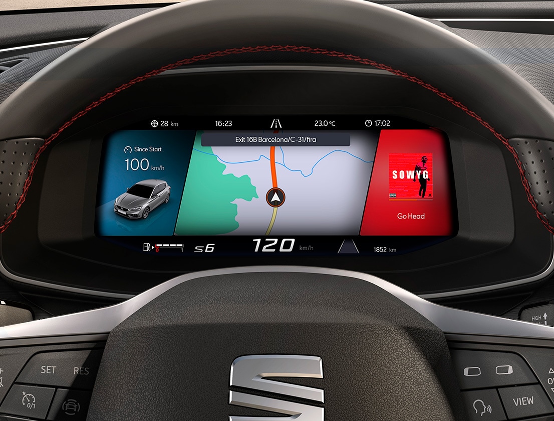SEAT Leon digital cockpit