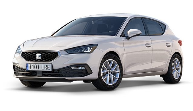 seat leon 5d se trim nevada white colour with dynamic alloy wheels