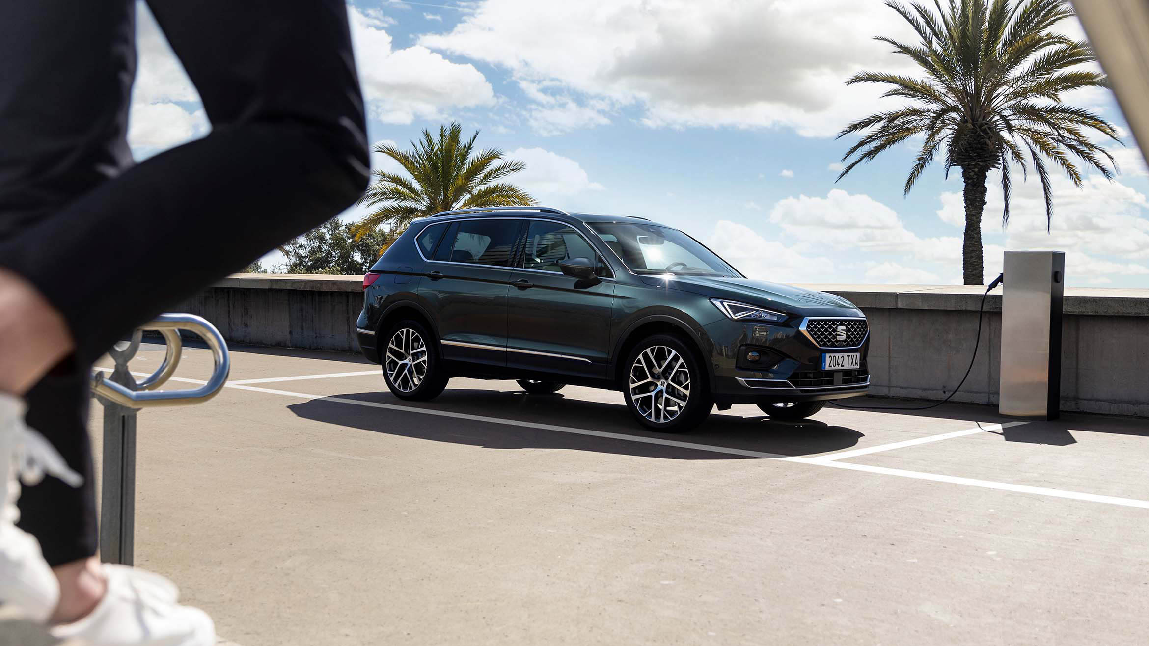 The new SEAT Tarraco XPERIENCE driver’s seat and steering wheel  