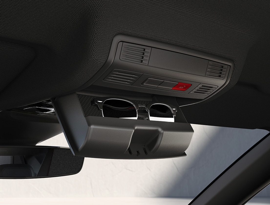 The SEAT Tarraco overhead storage compartment  